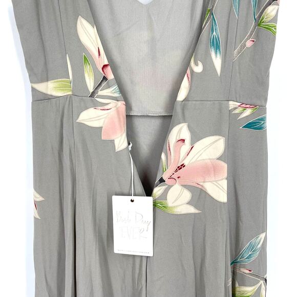 Show Me Your MuMu Jenn Maxi Dress Lily Showers Crisp Small NWT - Picture 7 of 9